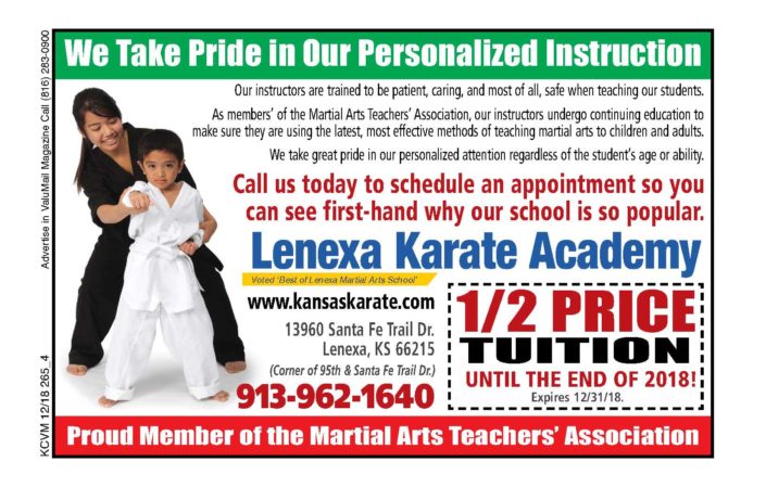 Lenexa Karate Academy The Lenexa Karate Academy is the